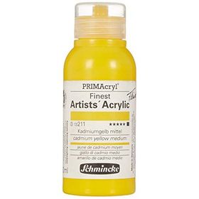 Schmincke Primacryl Artist Seri 3 211 Cadmium Yellow Medium 150 ml Akrilik Boya