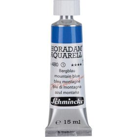 Schmincke Seri 1 480 Mountain Blue Horadam Aquarell Artist 15 ml Tüp Sulu Boya
