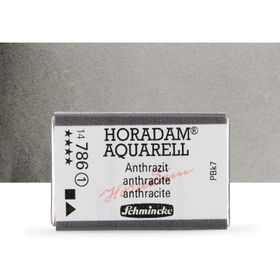Schmincke Seri 1 786 Charcoal Grey Horadam Aquarell Artist Tam Tablet Sulu Boya