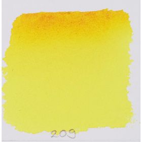 Schmincke Seri 2 209 Translucent Yellow Horadam Aquarell Artist Yarım Tablet Sulu Boya