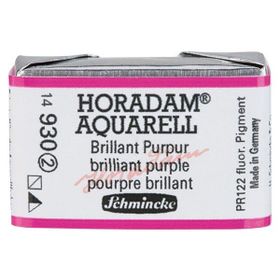 Schmincke Seri 2 930 Brilliant Purple Horadam Aquarell Artist Tam Tablet Sulu Boya