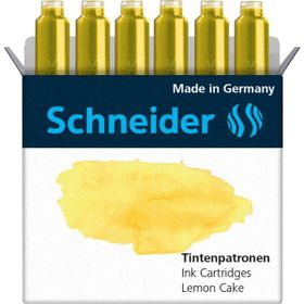 Schneider 166125 Sarı Dolma Kalem Kartuşu