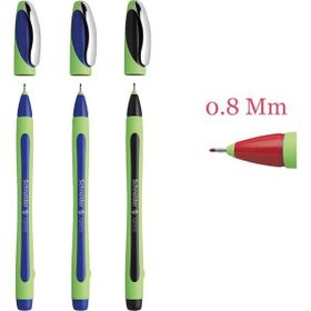 Schneider 2 Mavi 1 Siyah Xpress 0.8 mm Fiber Uçlu Kalem