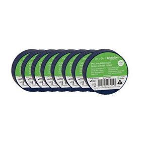 Schneider 2420102 8 Adet 19 mm x 20 m Mavi İzole Elektrik Bandı