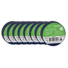 Schneider 2420102 8 Adet 19 mm x 20 m Mavi İzole Elektrik Bandı