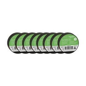Schneider 2420103 8 Adet 19 mm x 20 m Siyah İzole Elektrik Bandı