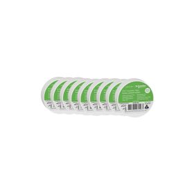 Schneider 2420104 8 Adet 19 mm x 20 m Beyaz İzole Elektrik Bandı