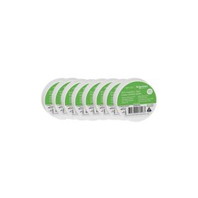Schneider 2420104 8 Adet 19 mm x 20 m Beyaz İzole Elektrik Bandı