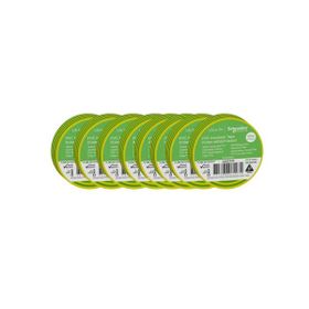 Schneider 2420105 8 Adet 19 mm x 20 m Sarı Yeşil İzole Elektrik Bandı
