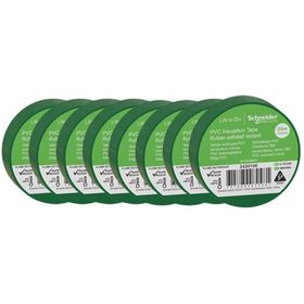 Schneider 2420106 8 Adet 19 mm x 20 m Yeşil İzole Elektrik Bandı