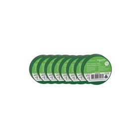 Schneider 2420106 8 Adet 19 mm x 20 m Yeşil İzole Elektrik Bandı