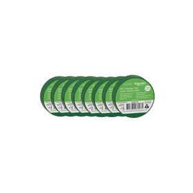 Schneider 2420106 8 Adet 19 mm x 20 m Yeşil İzole Elektrik Bandı