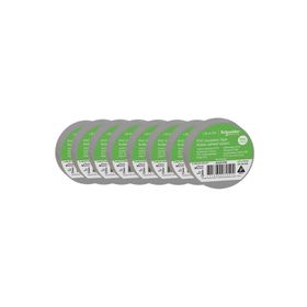 Schneider 2420108 8 Adet 19mmx20m Gri İzole Elektrik Bandı