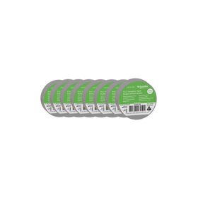 Schneider 2420108 8 Adet 19mmx20m Gri İzole Elektrik Bandı
