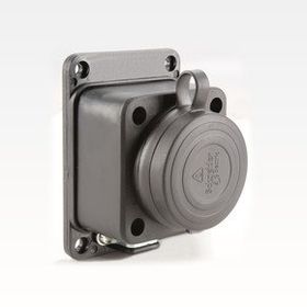 Schneider 3201-362-0300 1x16A IP44 Kauçuk Duvar Prizi