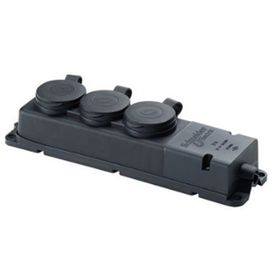 Schneider 3201-366-0301 Kauçuk Üçlü Grup Priz