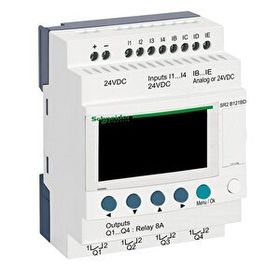 Schneider 3389110547542 Electric SR2B121BD Zelio Logic 24V DC Kompakt Akıllı Röle