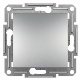 Schneider 3606480728365 Electric EPH0100161 Asfora Alüminyum Anahtar Çerçevesiz
