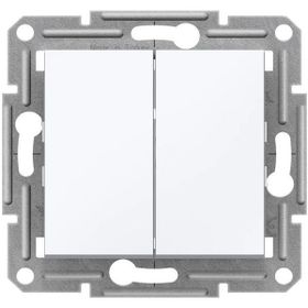 Schneider 3606480986727 Electric EPH0370121 Asfora Beyaz Komütatör