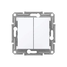 Schneider 3606480986727 Electric EPH0370121 Asfora Beyaz Komütatör