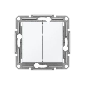 Schneider 3606480986727 Electric EPH0370121 Asfora Beyaz Komütatör