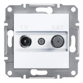 Schneider 3606480987182 Electric Eph3470121 Asfora Beyaz Tv-sat Prizi 1db Sonlu