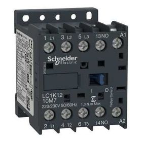Schneider 3P 12A AC3 220VAC 1NA TeSys K Kontaktör