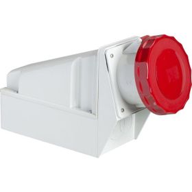 Schneider 81195 380 Volt Trifaze IP 67 5x125A Eğik Duvar Prizi