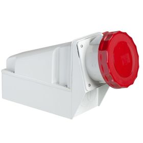 Schneider 81195 380 Volt Trifaze IP 67 5x125A Eğik Duvar Prizi