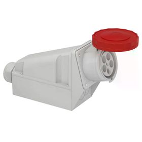 Schneider 81195 Pratika 5x125A 3P+N+E 380-415VAC IP67 Eğik Duvar Prizi