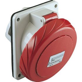 Schneider 81283 Pratika 5x63A 380-415V IP67 Eğik Makina Prizi