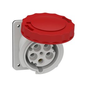 Schneider 81283 Pratika 5x63A 380-415V IP67 Eğik Makina Prizi