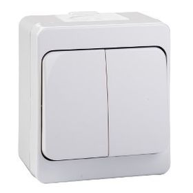 Schneider 8690495031980 Electric Nemliyer Anahtar 1 Yönlü Beyaz Eksiksiz Ürün Yüzey