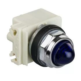 Schneider 9001KP7L9 30 mm 230 Watt AC Ba 9S IP66 Mavi Sekizgen Pilot Işığı