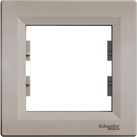 Schneider A Plus Tekli Bronz Çerçeve