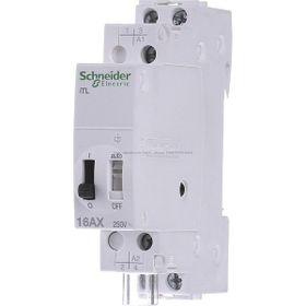 Schneider A9C30812 İTL 230 Watt AC 110 Watt DC 2P 16A Darbe Akım Röle