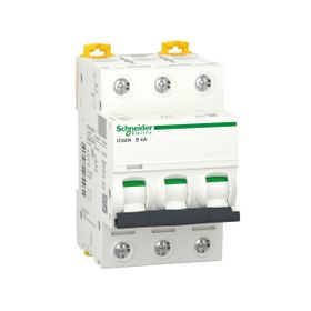 Schneider A9F73304 İC60N 3P 4 B Tipi Minyatür Otomatik Sigorta