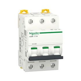 Schneider A9F74301 3K 6 kA C Tipi 3x1A Otomatik Sigorta