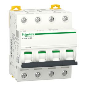Schneider A9F74402 İC60N 4P 2 C Tipi Minyatür Otomatik Sigorta