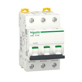 Schneider A9F93310 İC60L 3P 10 B Tipi Minyatür Otomatik Sigorta