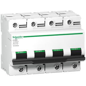 Schneider A9N18376 C120N 4P 125 A C Tipi Otomatik Sigorta