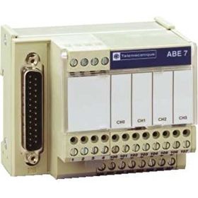 Schneider ABE7CPA410 Abe7 Korumalı 4 Analog Kanalın Dağıtımı için Bağlantı Alt Tabanı