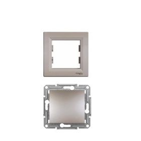 Schneider Asfora Bronz Üçlü Anahtar