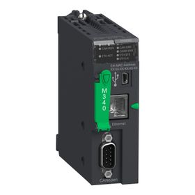 Schneider BMXP3420302 M340 1024 Dijital 256 Analog Giriş Çıkışlı Canopen İşlemci Modülü