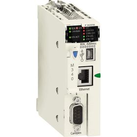 Schneider BMXP3420302 M340 1024 Dijital 256 Analog Giriş Çıkışlı Canopen İşlemci Modülü