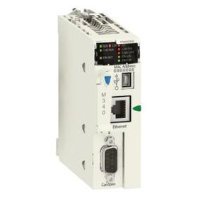 Schneider BMXP3420302 M340 1024 Dijital 256 Analog Giriş Çıkışlı Canopen İşlemci Modülü