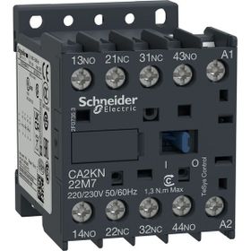 Schneider CA2KN22Q7 Tesys K 380 Watt AC 2NA+2NK Yardımcı Kontaktör