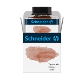 Schneider Cam Şişe 15 ml Açık Kahve 6937 Dolma Kalem Mürekkabi