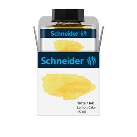 Schneider Cam Şişe 15 ml Sarı 6935 Dolma Kalem Mürekkebi