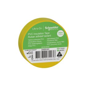Schneider Electric 2420101 20 mt 19 mm Sarı PVC İzolasyon Bandı